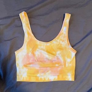 NWOT urban outfitters cropped bra top